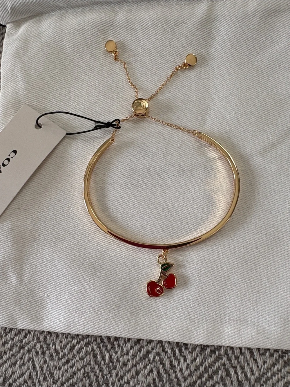 Coach Cherry Bracelet